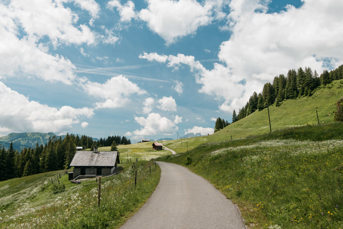 Randonnée estivale entre le Col du Pillon et les Diablerets.