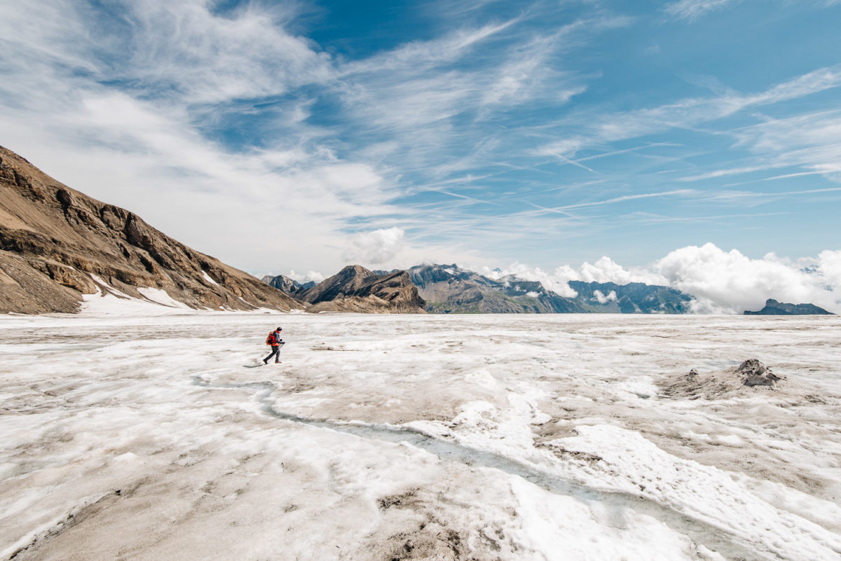Randonnée sur le glacier, l'aventure à Glacier 3000 !